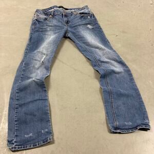 y2k twentyone black low rise bootcut Jeans 32x30